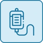IV drip line icon